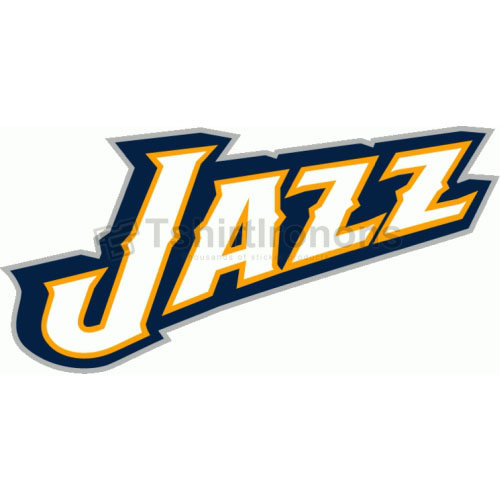 Utah Jazz T-shirts Iron On Transfers N1220 - Click Image to Close